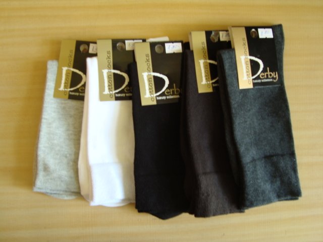 Мъжки къси памучни чорапи Дерби