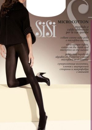 Луксозен плътен чорапогащник SiSi Microcotton