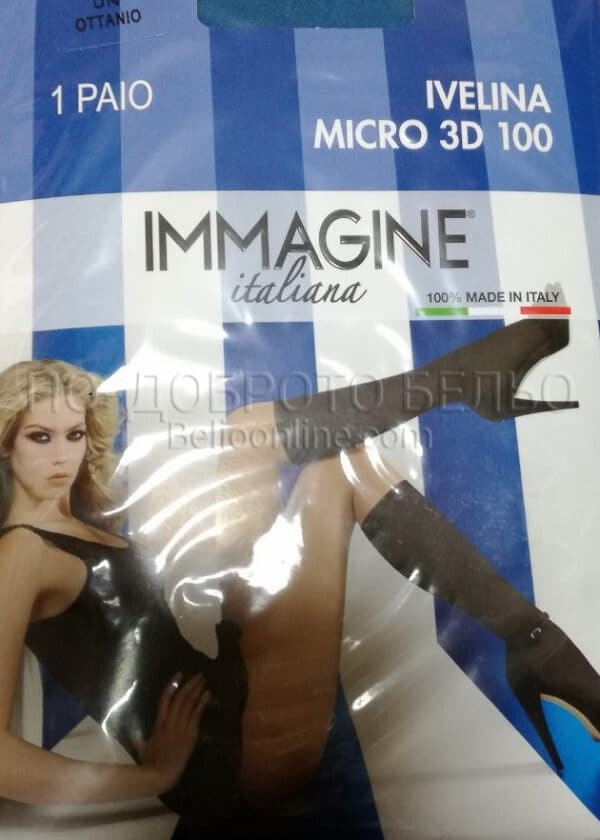 3/4 плътни чорапи Immagine Ivelina 100den