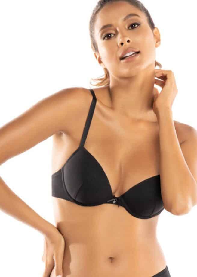 Памучен сутиен с Push up ефект и гел подплънка SieLei 1444