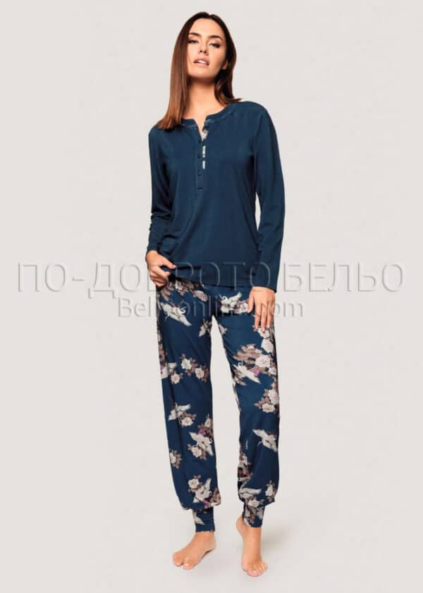 Луксозна дамска пижама от модал Lormar Japan 650974