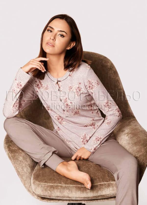 Луксозна дамска пижама от модал Lormar Lady 650891