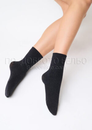 Блестящи къси дамски чорапи Sisi Bee Calzino