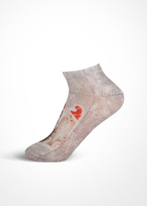 Коледни дамски чорапи с котки Aura Via 7601