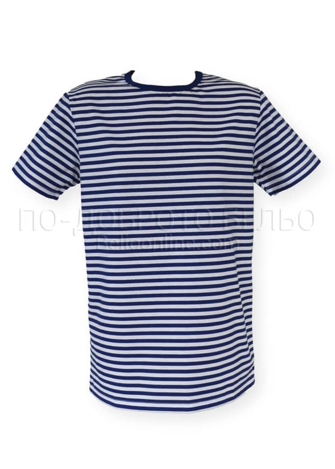 Мъжка моряшка тениска с къс ръкав 100% памук Златев 901