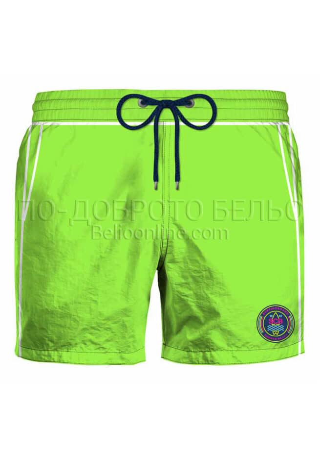 Бански за мъже тип панталонки за плаж Navigare 228406 зелен