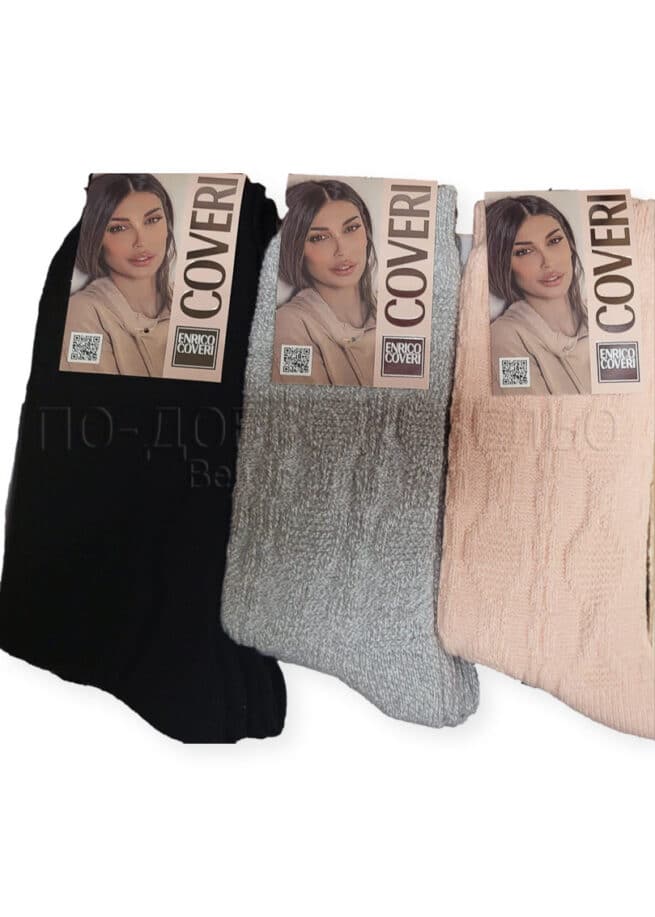 Топли памучни чорапи Enrico Coveri 14595