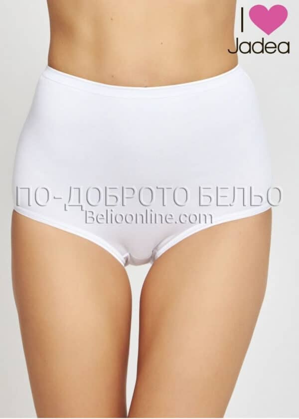 Макси дамски памучни бикини Jadea 05 бял