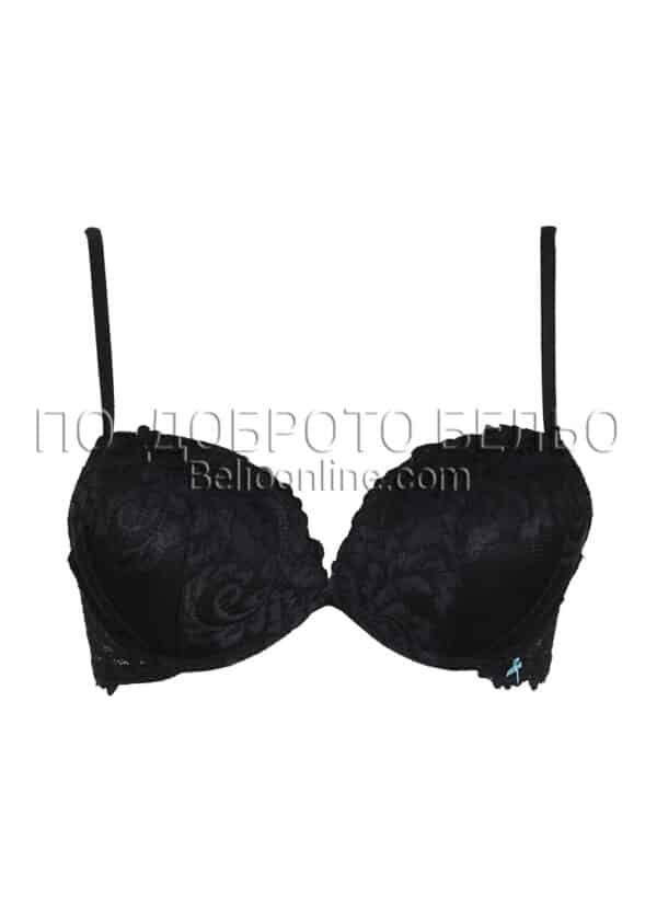 Сутиен Infiore 5500 Super Push up подплънки +2 размерa черен