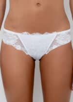 Дантелени дамски бикини Lormar Perfect бял