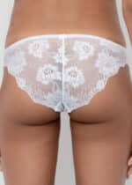 Дантелени дамски бикини Lormar Perfect бял