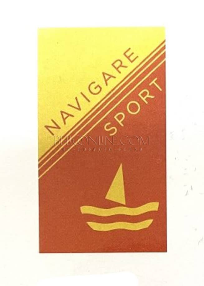 Оранжева кърпа за плаж от 100% памук Navigare Gare 90/160 см.