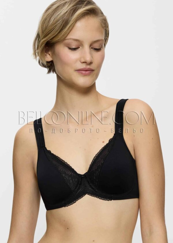 Памучен сутиен с банел Triumph Modern Lace+Cotton W